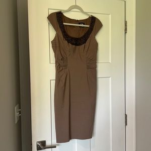 Adrianna Papell unique tab dress